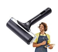 Stamping Roller Tool - Rubber Brayer for Printing, Crafting, and Art Projects |Craft Roller, Anti Skid Tape Construction Tools Rubber Brayer Roller for Printmaking Ink Stamping Tools