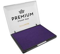 StampMark Stamp Pad Extra Large Size, Purple Color - Choose from 15 Ink Colors