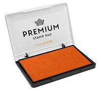 StampMark Stamp Pad Medium Size, Orange Color - Choose from 15 Ink Colors
