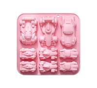 Stampo per auto in Silicone - Vassoio per Forme da Corsa a 9 à | Stampoo per Ghiaccio al Cioccolato antiaderente | Stampo per colata in resina per mini auto | Stampoo flessibile per di sa