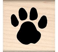 Stamps by Impression Paw Print Rubber Stamp 1 inch