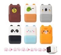 Stamps For | Ink Rolls Animals Drawing | 6 Pieces Cute Educational Toy Learn Painting Girls Boys