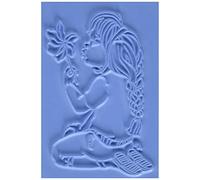 Stamps - Little Darlings Pinwheel Fun Unmounted Rubber Stamp