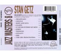 STAN GETZ (SAX) - VERVE JAZZ MASTERS 8 NEW CD