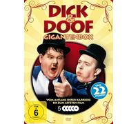 STAN/HARDY,OLIVER LAUREL - DICK & DOOF GIGANTENBOX DVD NEW