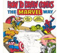 Stan Lee How to Draw Comics the "Marvel" Way Paperback Book Stan Lee Multicolor