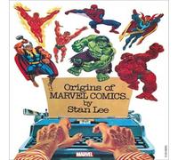 Stan Lee Origins of Marvel Comics Paperback Book Stan Lee Multicolor