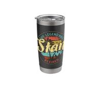 Stan Legend Has Retired Personalized Retirement Stainless Steel Insulated Tumbler