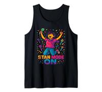 Stan Mode On K-Pop Fandom Design Tank Top