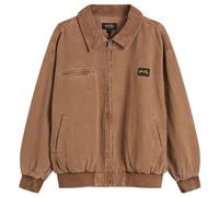 Stan Ray Men's Roughneck Collared Bomber Jacket Washed Acorn Medium