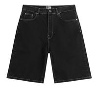 Stan Ray Men's Wide 5 Denim Shorts Washed Black Denim 34"