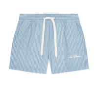 Stan Striped Swim Shorts Light Blue 9/10 years