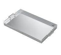 Stanbroil 28 inch Stainless Steel Flat Top Gas Grill Griddle Replacement for Blackstone 2-Burner Propane Fueled Grill Improved New Rear Grease Management System (Improved Version)