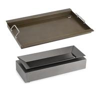 Stanbroil Griddle Insert with Heat Manifold Kit, Flat Top Griddle Accessory for Masterbuilt Gravity Series 800 Grill and Smoker MB20040122 MB20040221