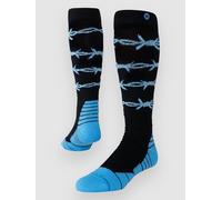 Stance Barbed Wire Mid Poly Snow Tech Socks blue M
