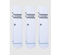 Stance Basic 3 Pack Crew Socks white S