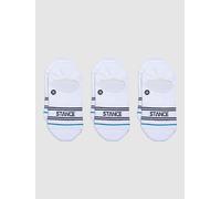 Stance No Show Socks - Basic - 3 Pack (White, Large)
