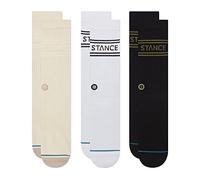 Stance Basic Crew Socks [3 Pack], Oat, Medium
