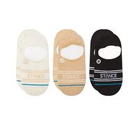 Stance Basics No Show Socks for Men & Women | Thin & Lightweight Invisible Trainer Socks with Heel Grip | Breathable & Moisture Wicking Low Cut Casual Socks for Daily Wear, Travel & Summer - 3 Pack