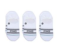 Stance Basics No Show Socks for Men & Women | Thin & Lightweight Invisible Trainer Socks with Heel Grip | Breathable & Moisture Wicking Low Cut Casual Socks for Daily Wear, Travel & Summer - 3 Pack