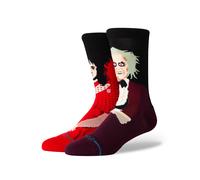 Stance Beetlejuice Dearly Beloved Crew Socks Maroon