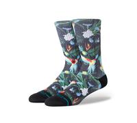 Stance Bird Cage Crew Socks Black