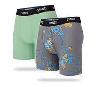 Stance Bloombox 2 Pack Men's Boxer Briefs Multi Patterned Underwear Shorts XL