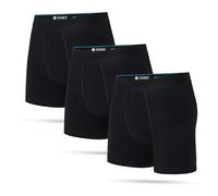 Stance Boxer Brief Underwear 3-Pack for Men, Black, XL