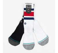 Stance The Boyd 3 Pack Crew Socks - Multi Black White