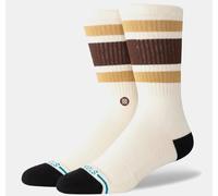 Stance Boyd Crew Height Socks Dark Brown Size Medium Men 5.5-7.5 / Women 6-8.5