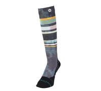 Stance Brong Snow Socks Cushioned Tie Dye Patterned Sea Blue Ski Socks Large