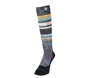Stance Brong Snow Socks Cushioned Tie Dye Patterned Sea Blue Ski Socks Large