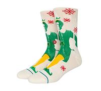 Stance Buddy The Elf Crew Socks - Off White