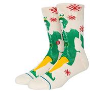 Stance Buddy The Elf Crew Socks - Off White