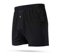 Stance Butter Blend Boxer Brief for Men | Ultra-Soft Stretch Modal Underwear for Comfort | 3.5" Inseam, Feather-Seam Low-Profile Stitching, Core-Flex Waistband & Breathable Tagless Fit | Black