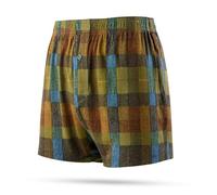 Stance Butter Blend Boxer Brief for Men | Ultra-Soft Stretch Modal Underwear for Comfort | 3.5" Inseam, Feather-Seam Low-Profile Stitching, Core-Flex Waistband & Breathable Tagless Fit | Checker