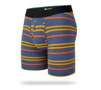 Stance Butter Blend Men's Boxer Briefs Stripe Orange Navy Patterned Underwear Shorts XL