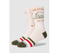 Stance Crew Socks - CALIFORNIA REPUBLIC 2, Large