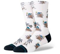 Stance - Castaway Crew - Sports socks size 5,5-7,5, white