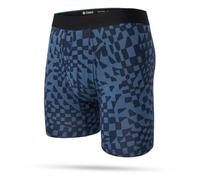 Stance Check Me Out Men's Boxer Briefs Butterblend Soft Navy Blue Patterned Shorts Underwear Medium