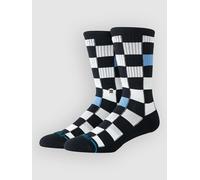 Stance Chef Check Crew Socks black L