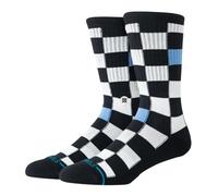 Stance Chef Check Crew Socks black L