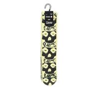 Stance Collection Crew Socks Misfits Yellow Punk Rock Patterned Calf Medium