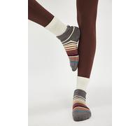 Stance Cozy Slipper Quarter Socks at Free People in Dark Grey, Size: Medium - female