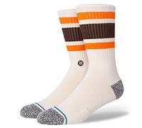Stance Crew Sock - Boyd - Infiknit (OFF White, Large)