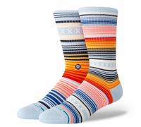 STANCE Crew Sock - Curren ST, Ice Blue, Large