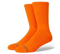 Stance Crew Sock - Icon (Orange, Medium)