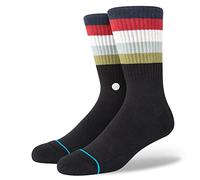 Stance Crew Sock - Maliboo (Black Fade, Large)
