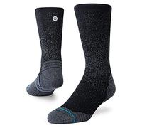Stance Crew Sock - Run - Feel 360 x Infiknit (Black, Small)