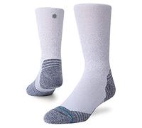 Stance Crew Sock - Run - Feel 360 x Infiknit (White, Medium)